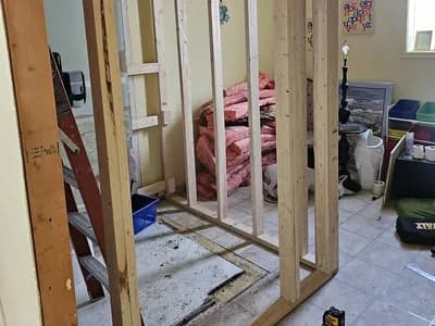 Rough and finishing carpentry work — project 4