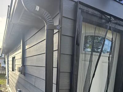 Exterior siding installed with tight seams and clean trim — project 1