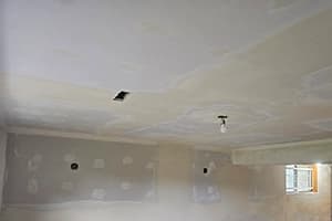 Sanded drywall wall with a flat, shadow-free finish